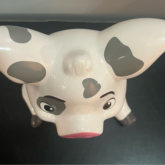 Disney Piglet Ceramic piggy bank - Pink and Gray - Picture 4 of 5